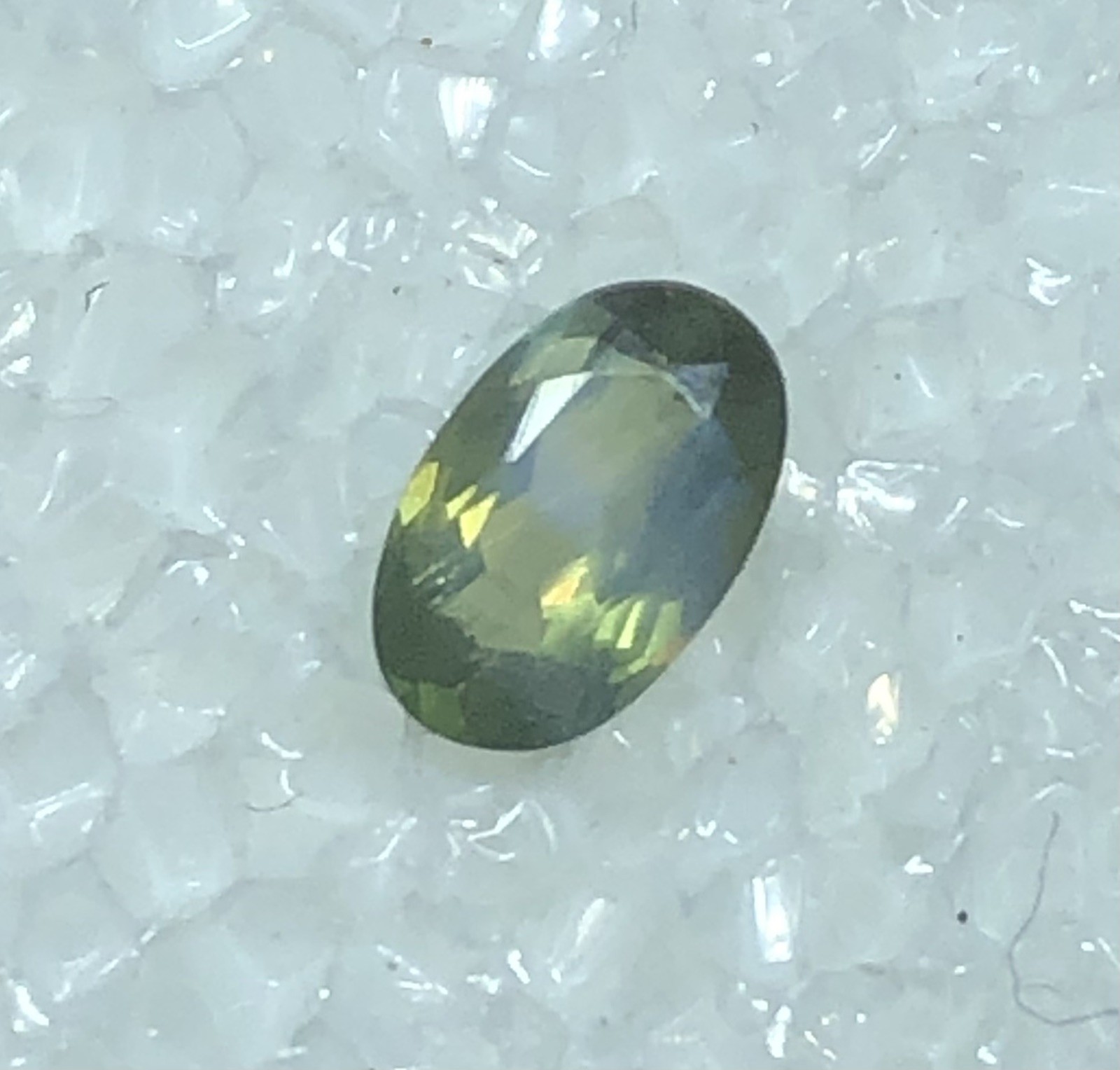 .75ct 6.9 X 4.4mm Natural Alexandrite-India-Great Color Change!