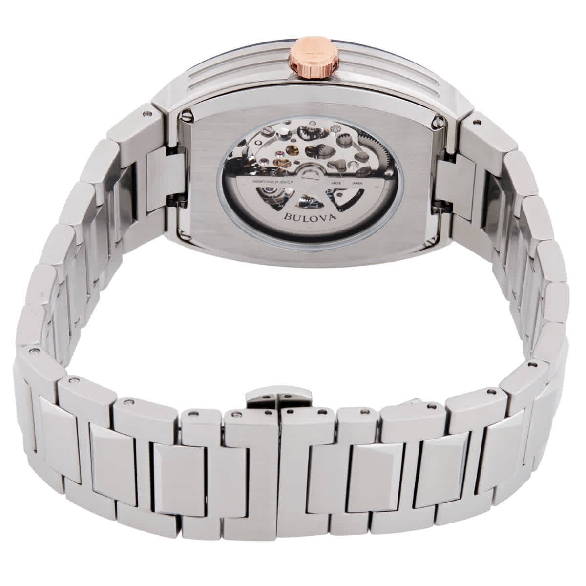 Bulova Maquina Automatic Blue Dial Men’s Watch 98A319