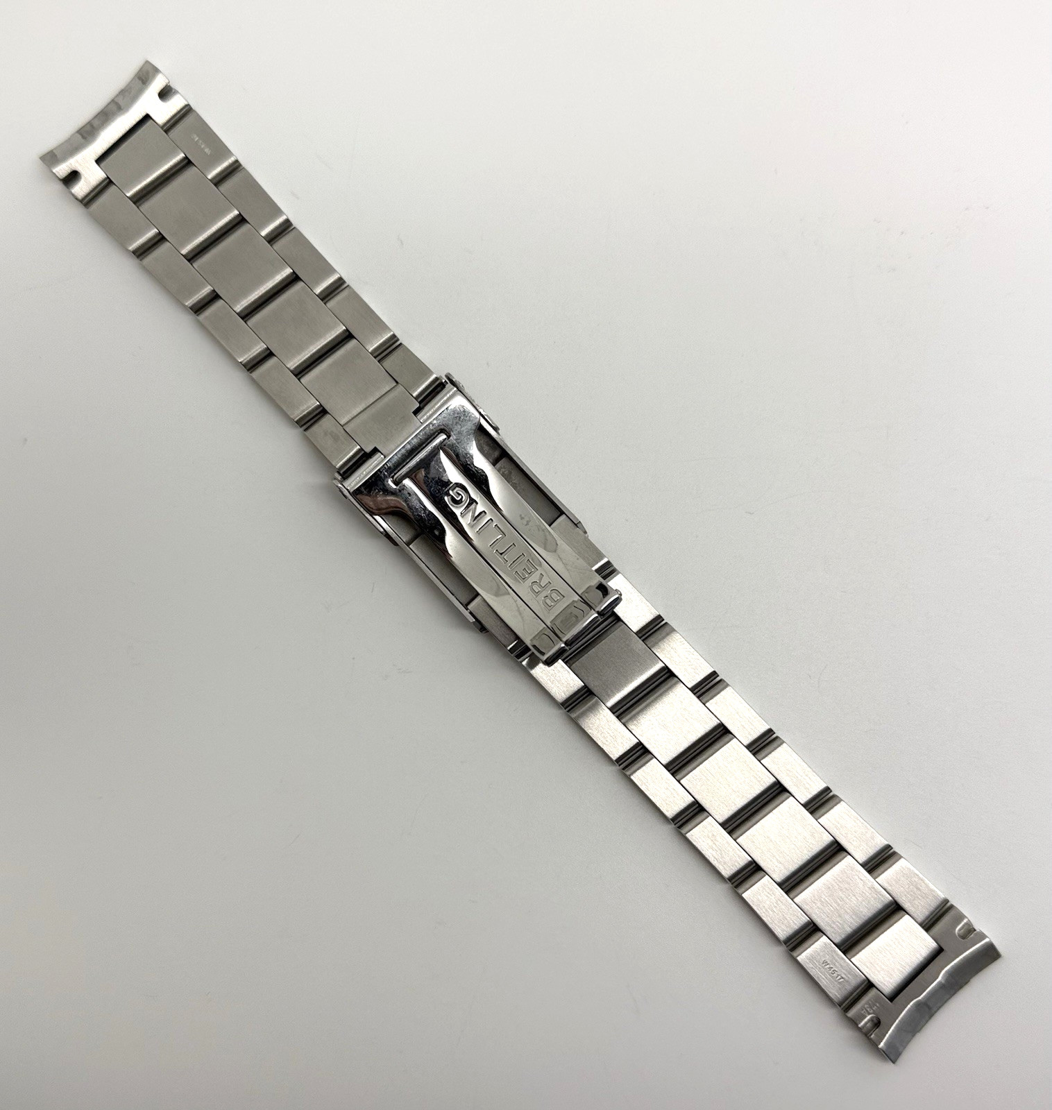 Breitling Colt 173A 22mm Brushed Stainless Steel Watch Bracelet Authentic OEM
