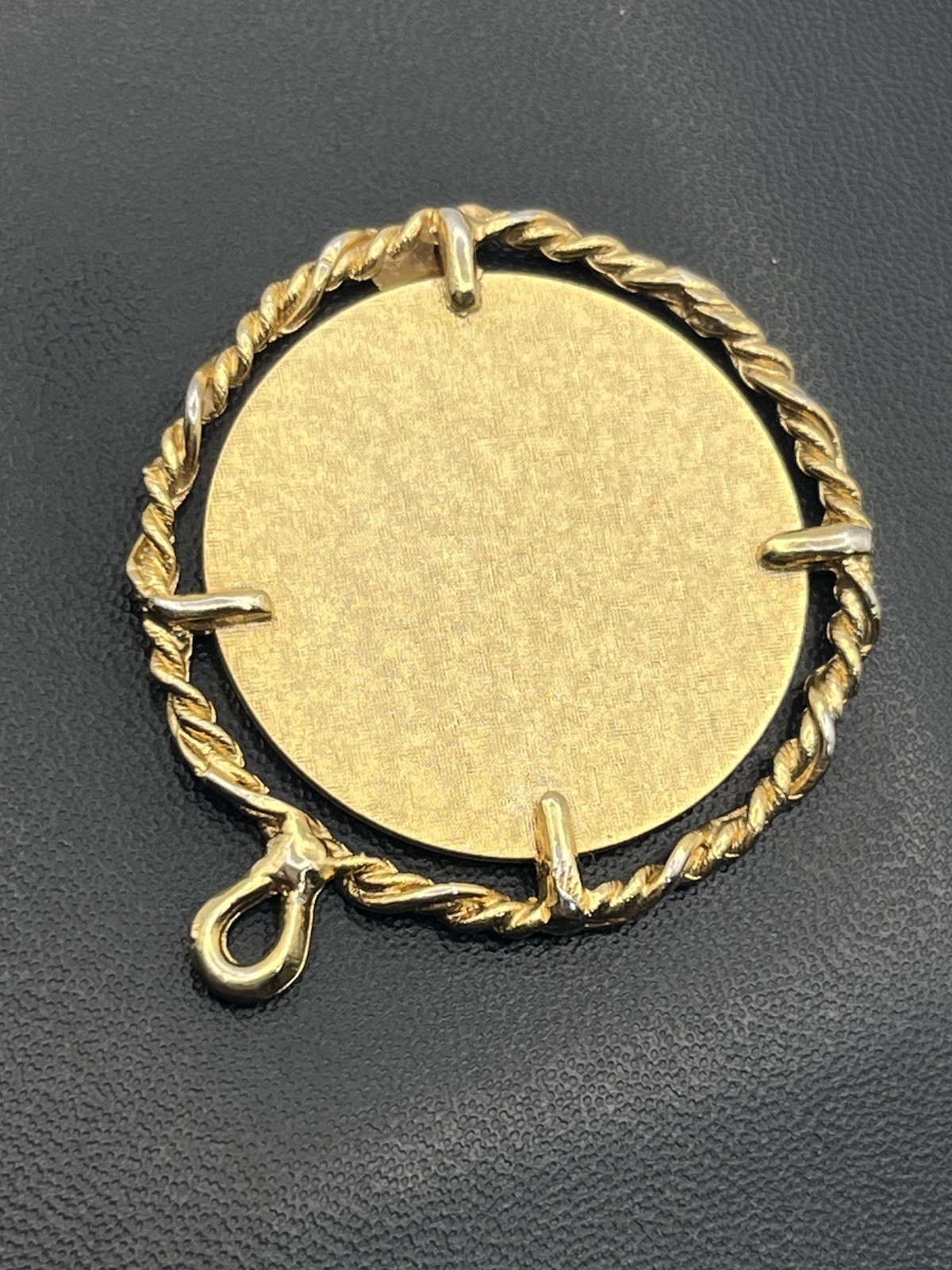 Sagittarius Zodiac Astrology Charm Pendant for necklace gold tone vintage