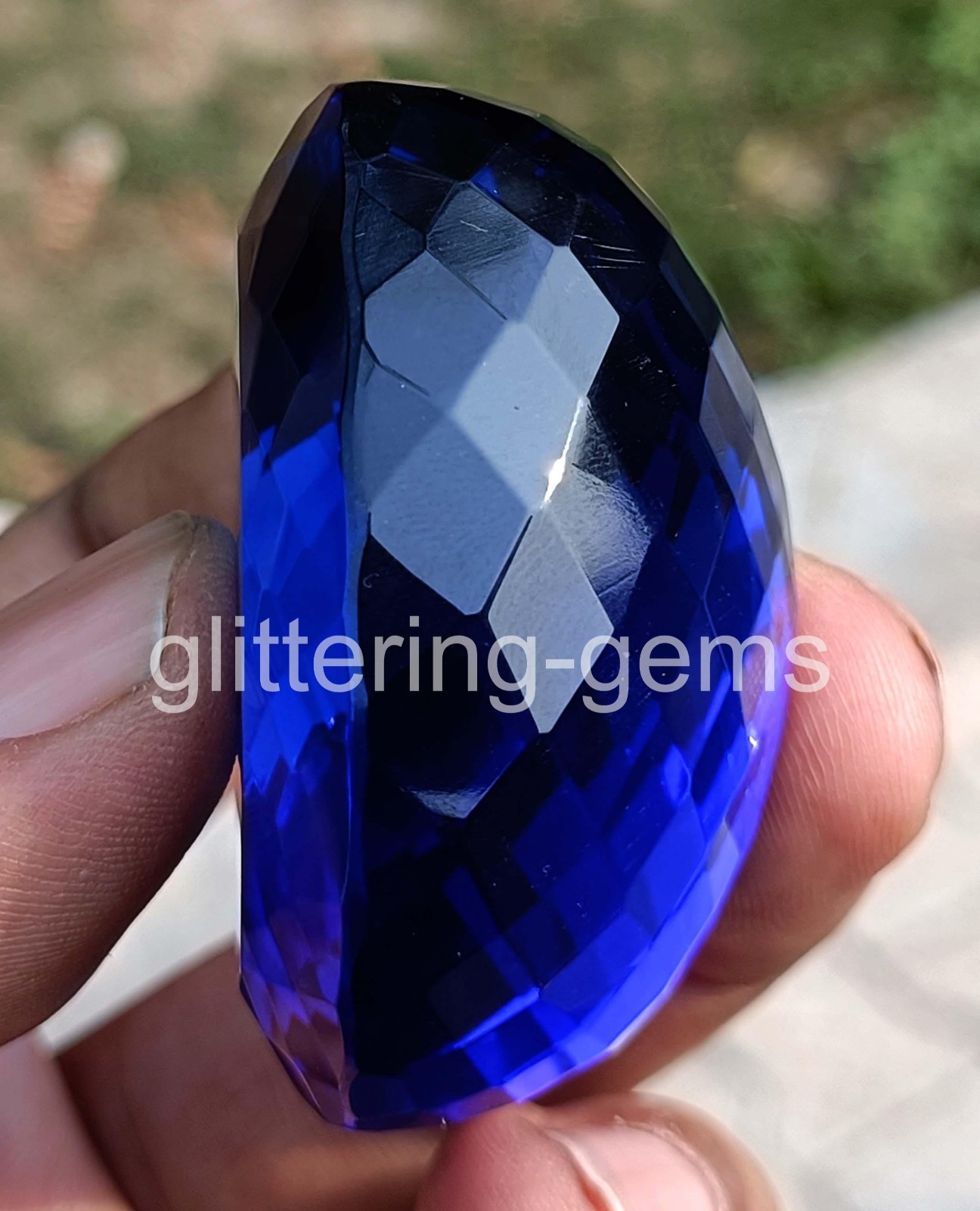 Gorgeous Quality 369.0 Ct Natural Blue Sapphire Oval Shape IGL Gemstone 6FHO