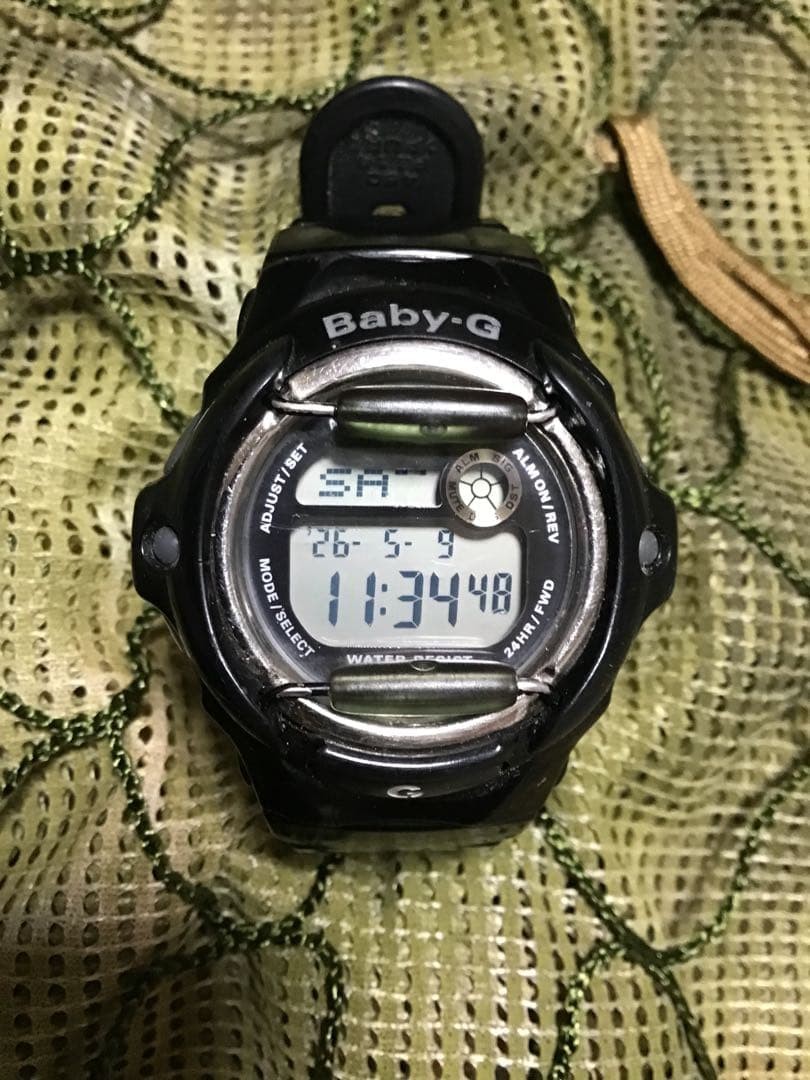CASIO Baby G (BG 169R) wristwatch used item 80