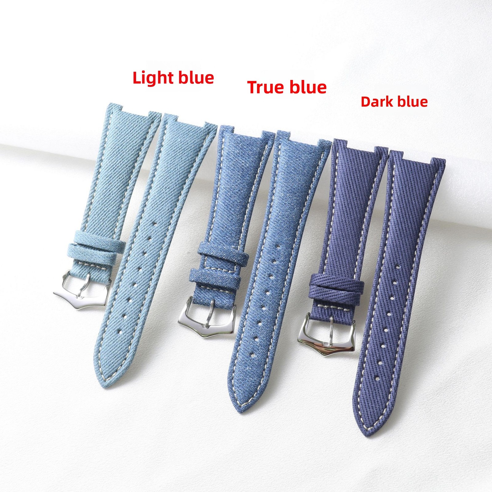 For Patek Philippe Nautilus Nylon Canvas Leather Watch Band Straps Mens 25x13mm