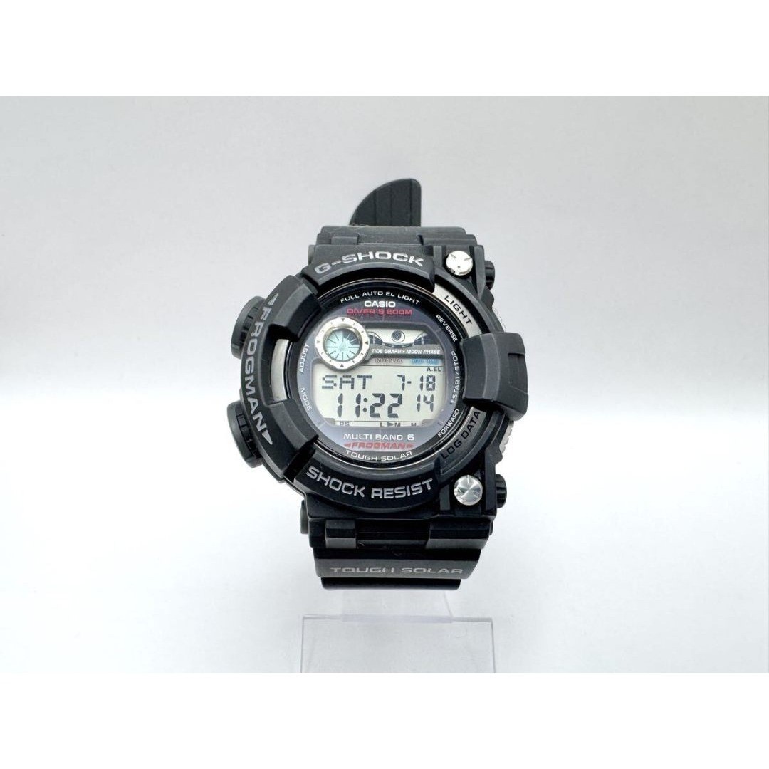 Cleaned CASIO G-Shock Frogman GWF 1000 Men’s Wristwatch Radio Solar Digital