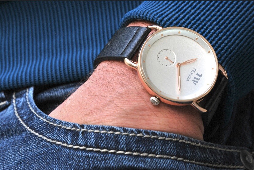 Watch Minimalist Casual Business Japan Movement for Men Women Ladies Rose Gold
