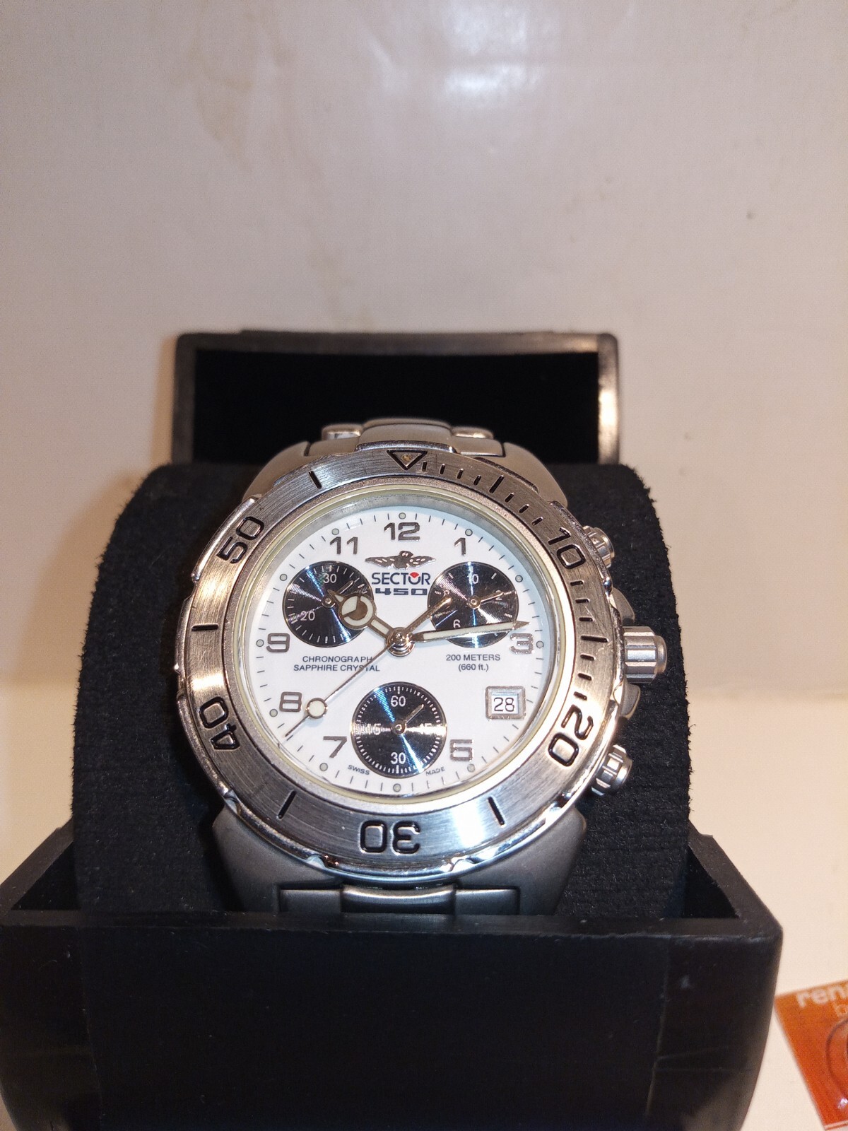 Sector 450 No Limits Watch 1998 Excellent Condition Original Packaging & Papers