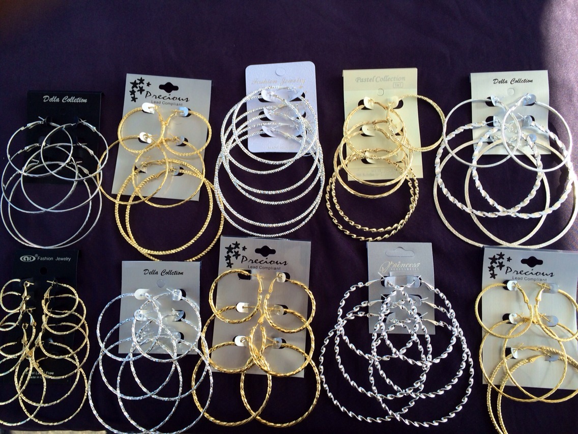 40 Pairs Quality Hoop Earrings Wholesale Jewelry Lot 😍FREE Shipping…US Seller
