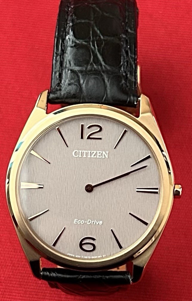 Citizen Men’s Sapphire Crystal Solar Eco-Drive Beige Watch 38 MM AR3123-00X