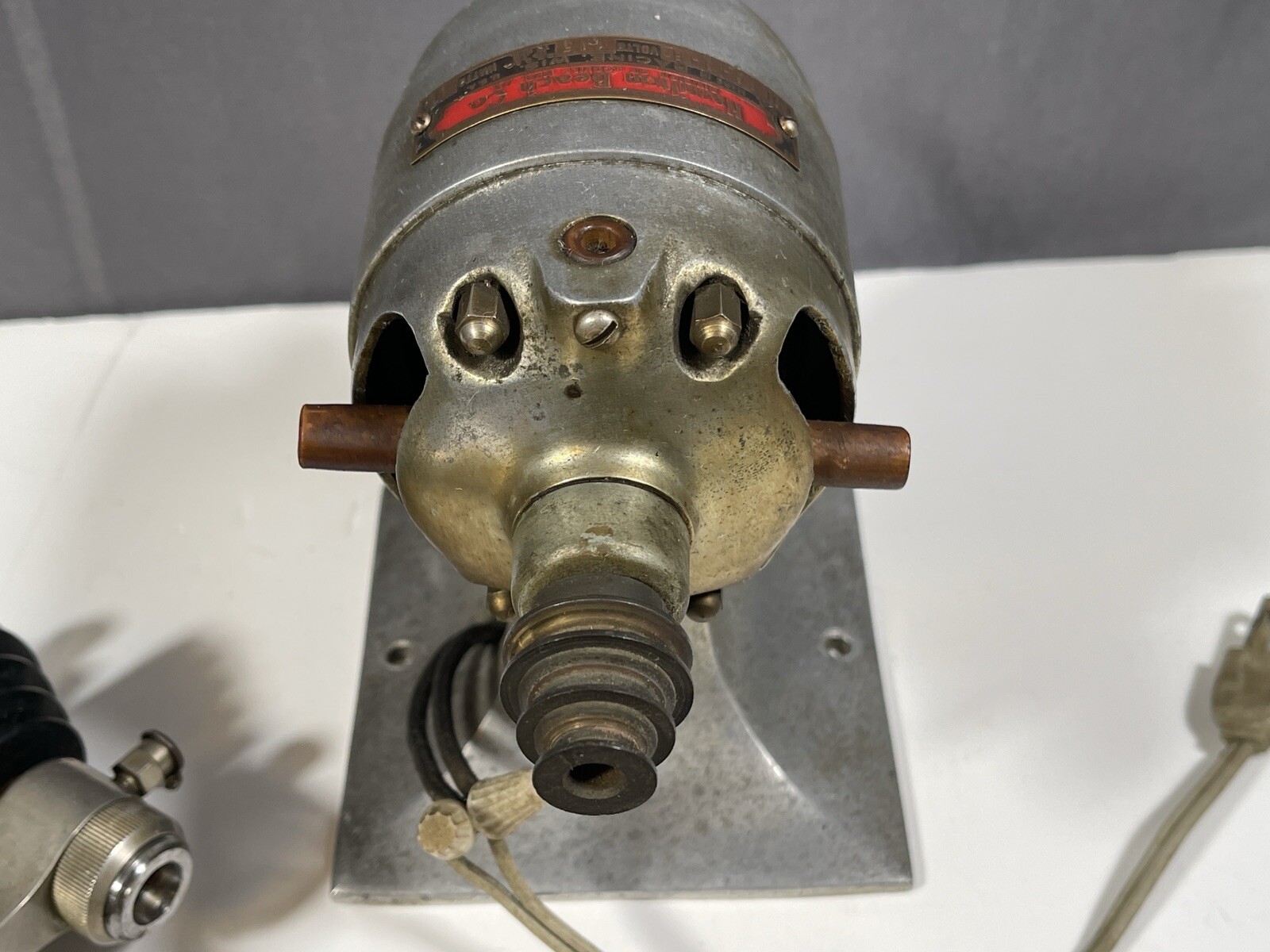 Derbyshire Watchmaker Lathe, Hard, 8mm with Hamilton Beach Motor (Read)
