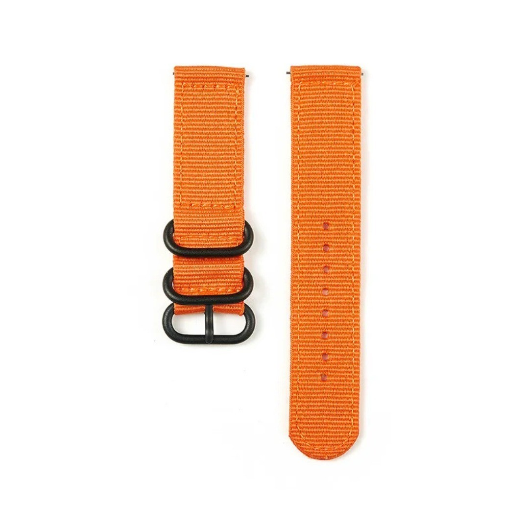 18mm 20mm 22mm Durable Military Woven Nylon Wrist Watch Band Quick Release Strap