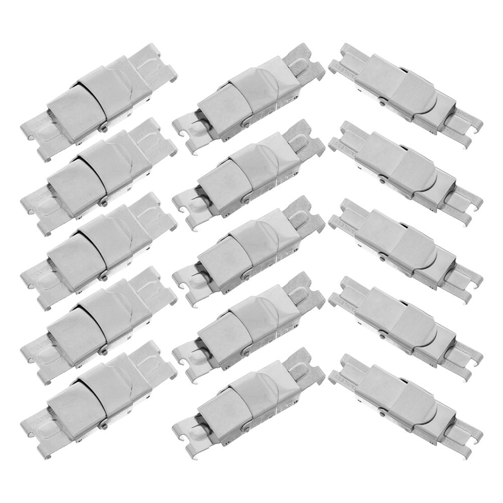 15pcs Stainless Steel Watch Band Clasp Deployment Fold-Over Buckle