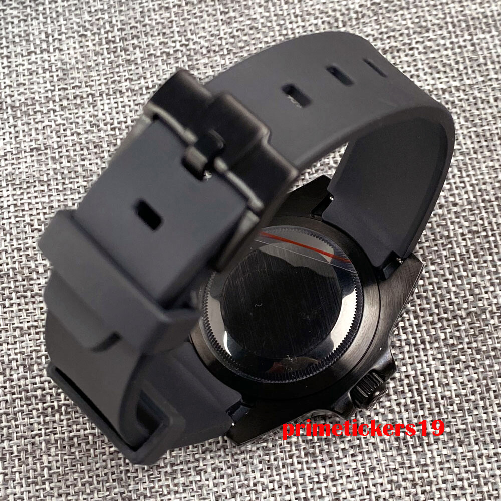 Tandorio NH36 Full Lume Dial Black Pvd 40mm Sapphire Automatic Men’s Watch Date