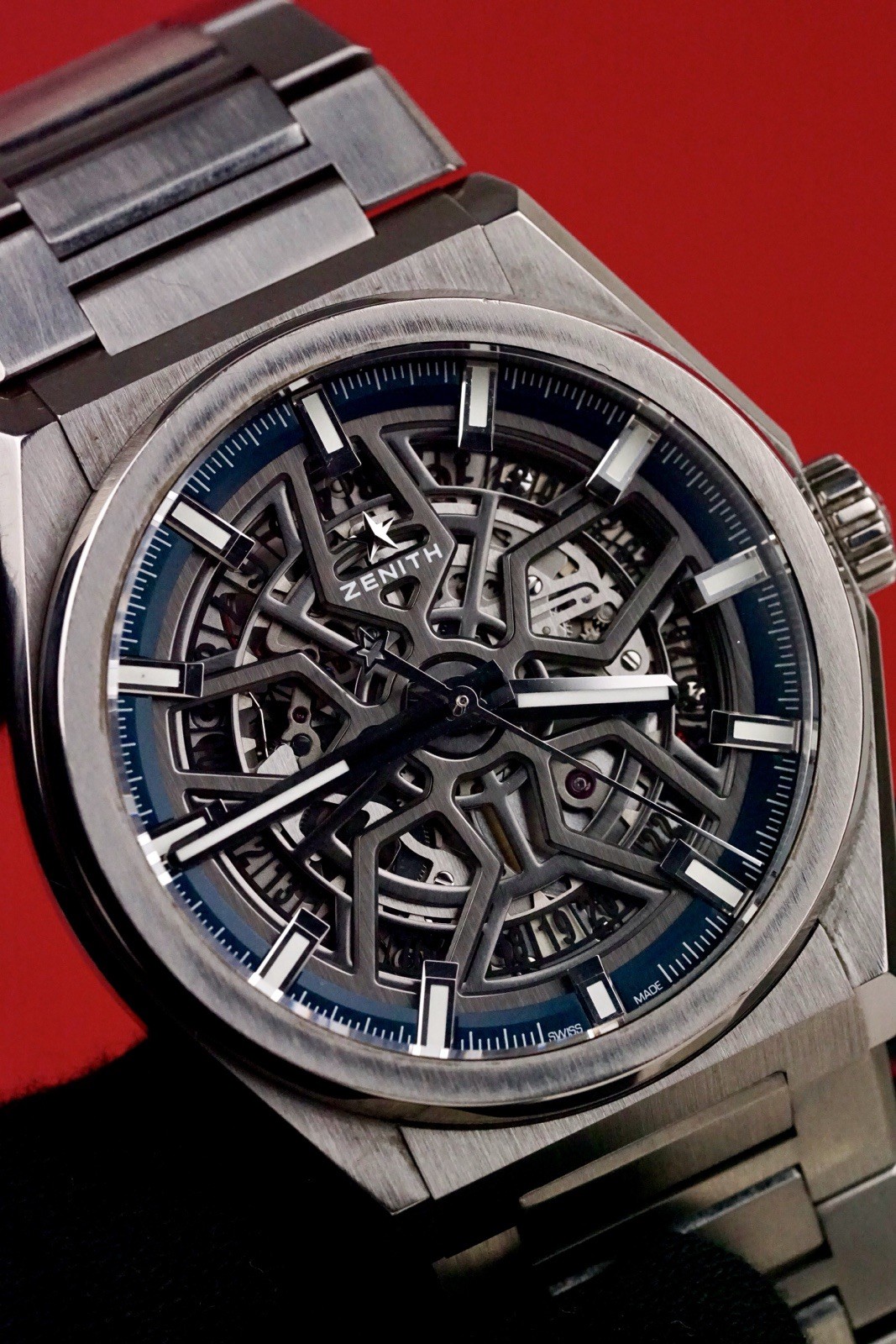 Zenith Defy Classic Titanium Skeleton 41mm W/ Papers #95.9000.670/78.M9000
