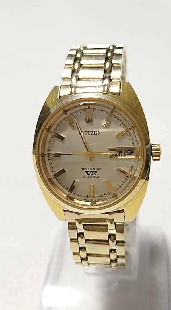 Citizen Seven Star V2 Automatic Wristwatch Case1.38in Wrist7.9in