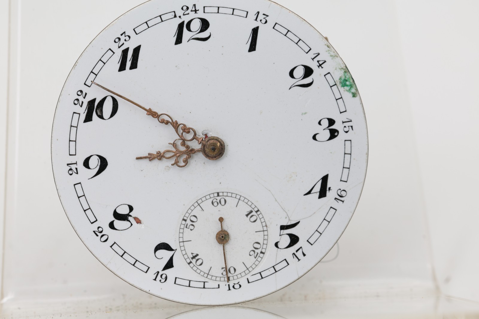 REMONTOIR GRADE POCKET WATCH MOVEMENT 40.6mm FOR REPAIR (GT)
