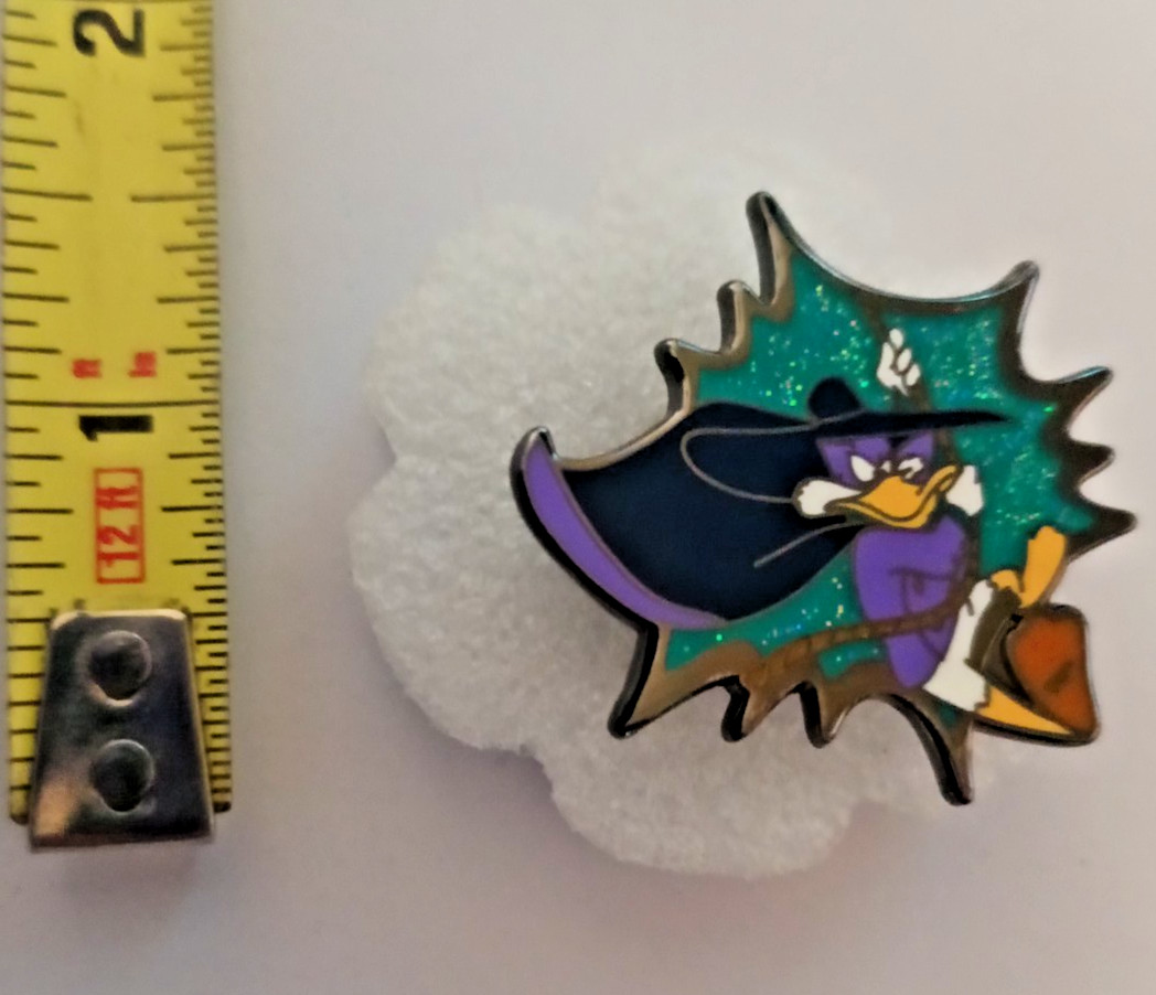 DARKWING DUCK- PIN-2 OR MORE PINS $5.49 SHIPPING-SPEND $20 SHIPPING IS FREE