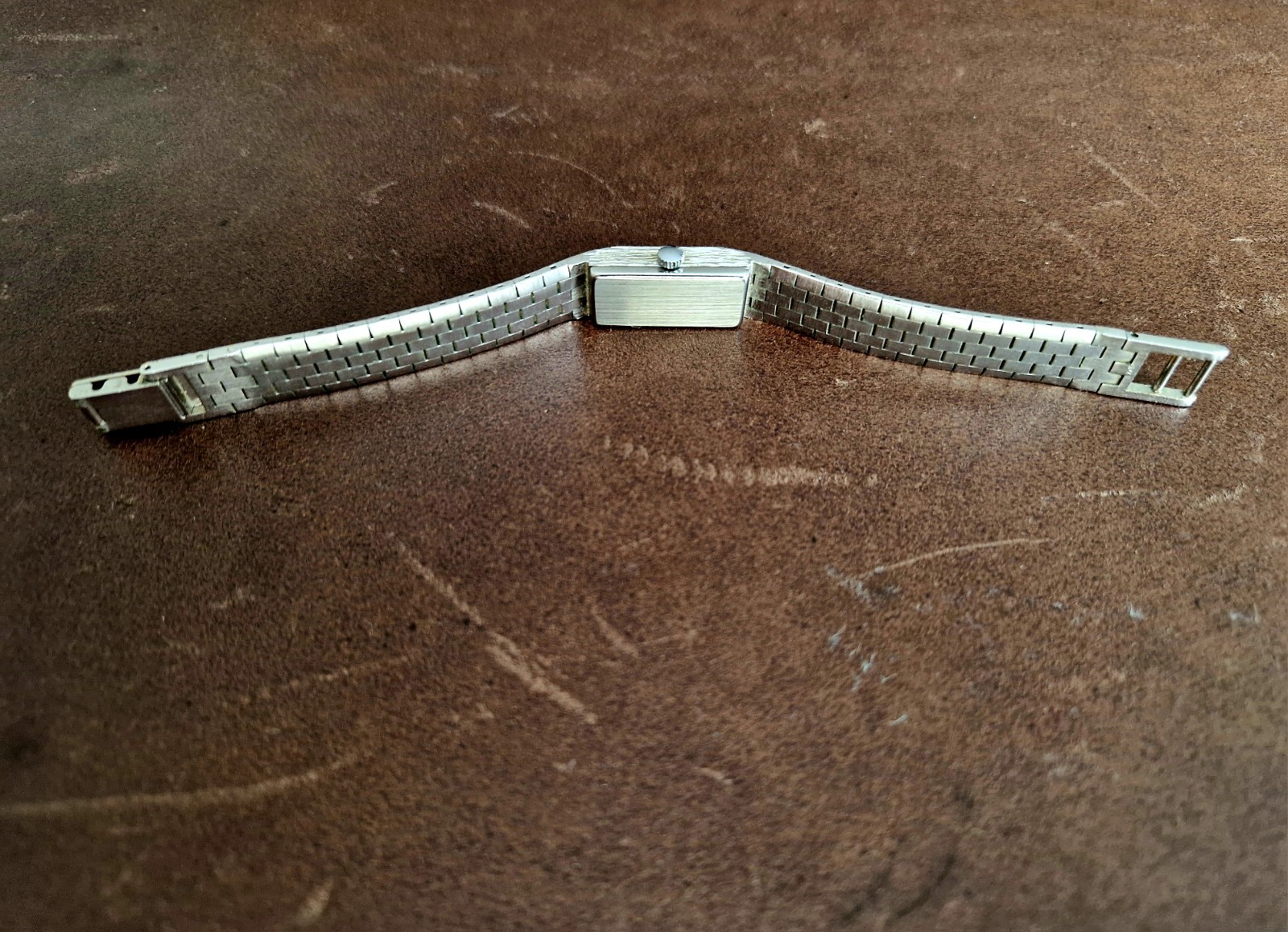 ACCURIST Swiss Mechanical Watch Vintage Silver Bracelet + ORIGINAL BOX