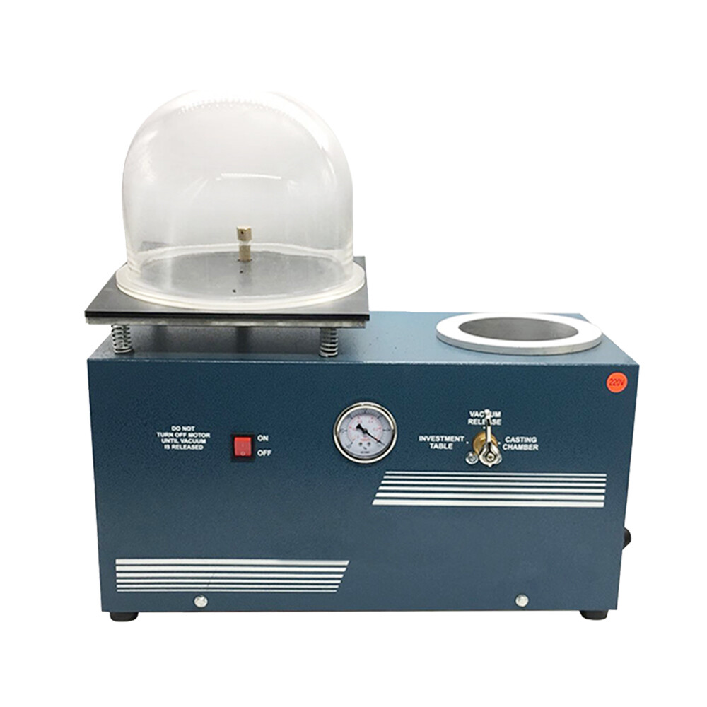 Jewelry Lost Wax Cast Combination Vacuum Investing Casting Investment Machine