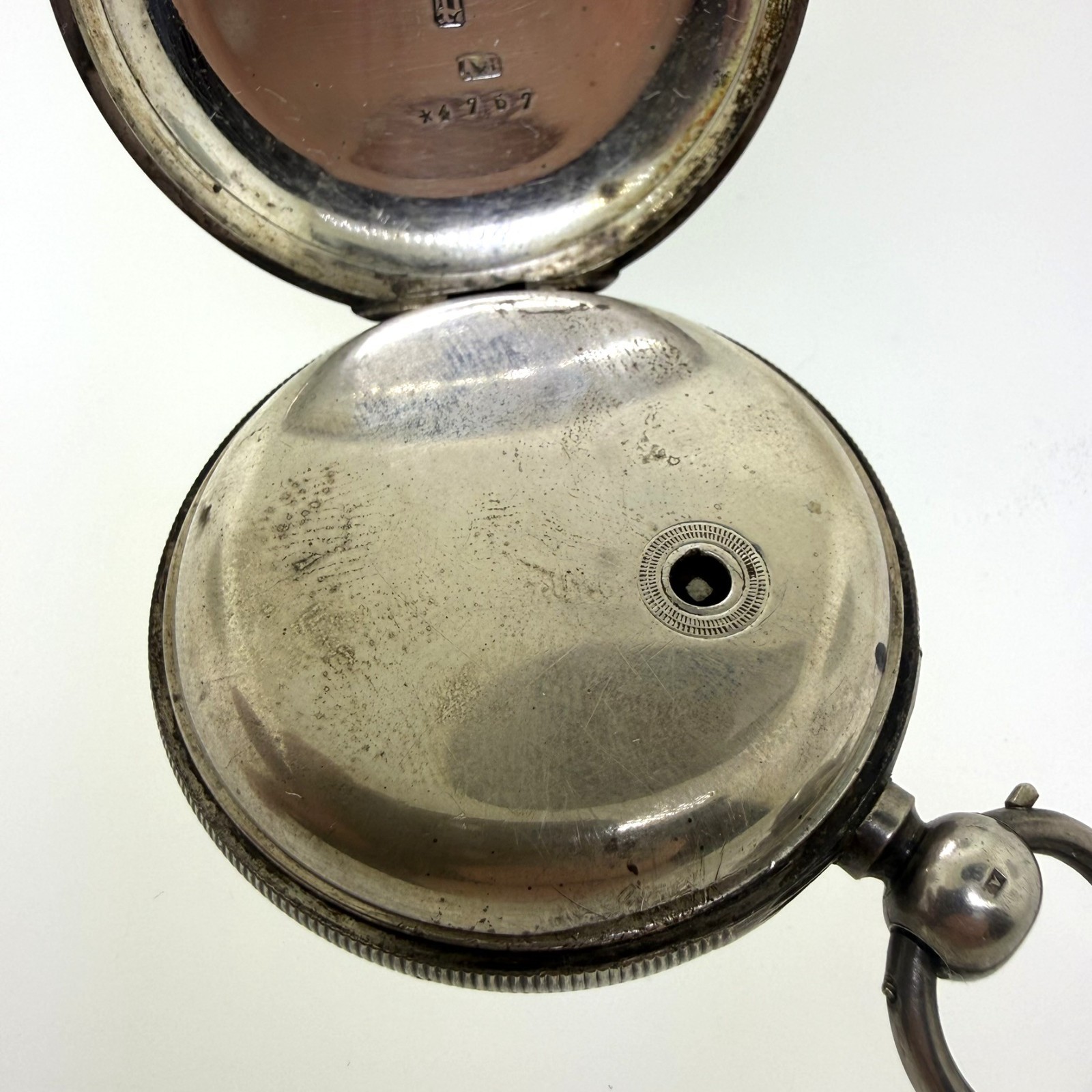 1880 Waltham Home Watch Co Pocket Watch 18s Model 1877 Sterling Case Key Wind