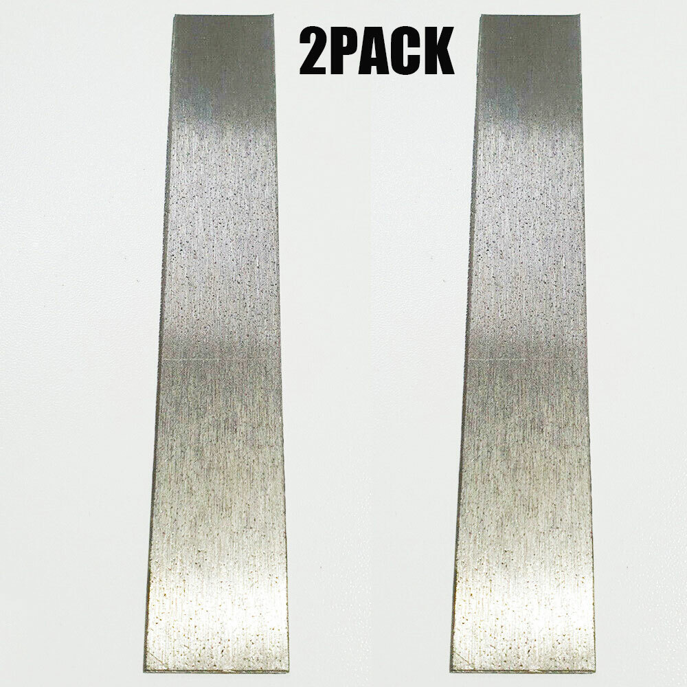 2PCS Pure Nickel Anode 6″ x 1″ Plating Bright Nickel Jewelry Rectifier US ##