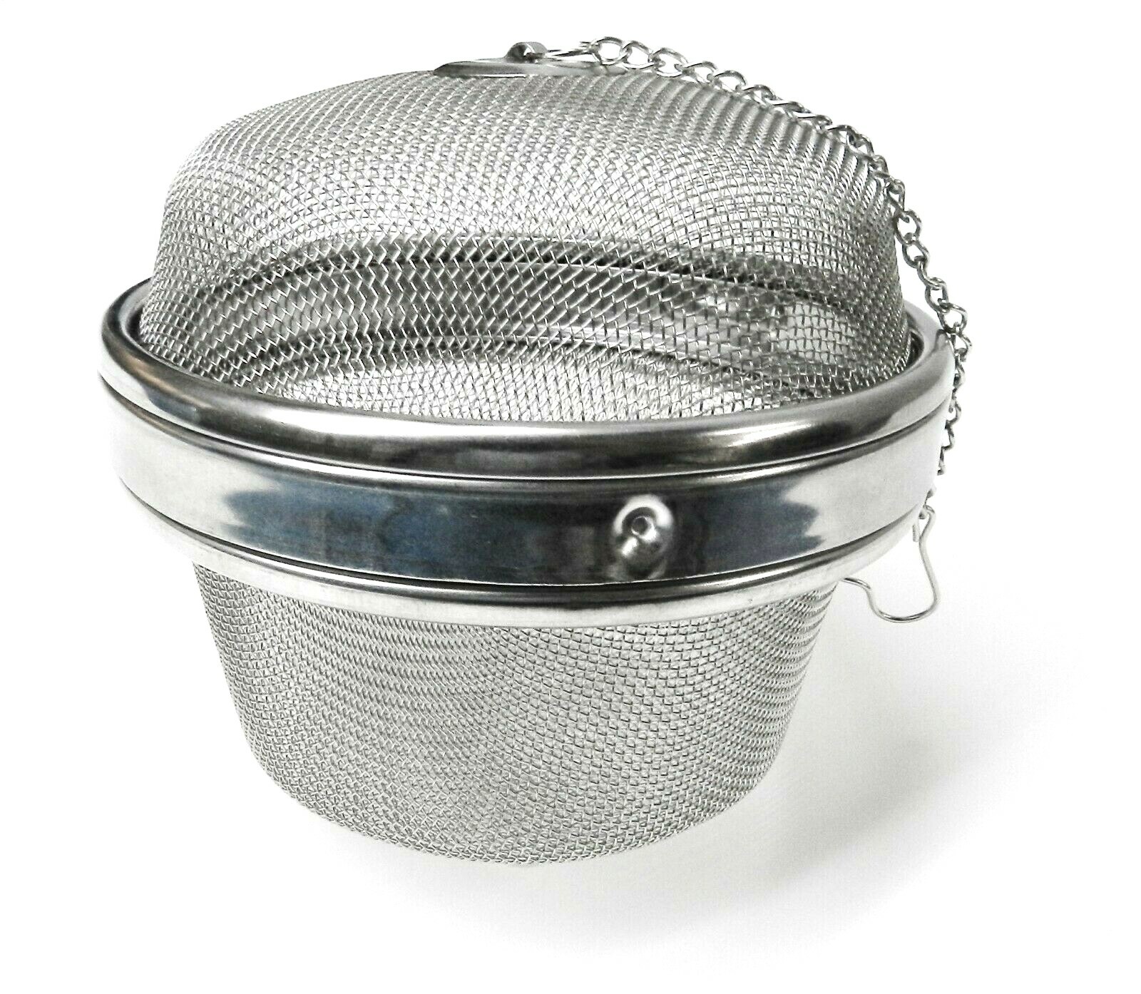 Large Ultrasonic Cleaning Basket for Parts Holding Steam Cleaner Ball 110mm S.S.