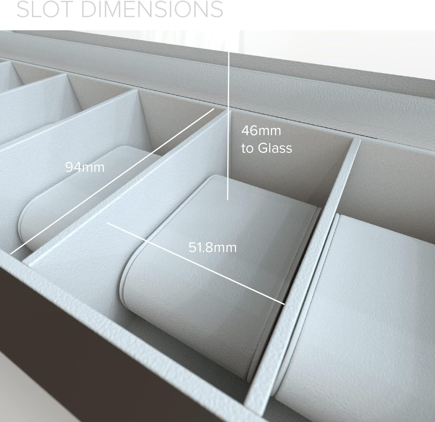 Classic Wood 6-Watch Display Case with Magnetic Closure – Timeless Elegance