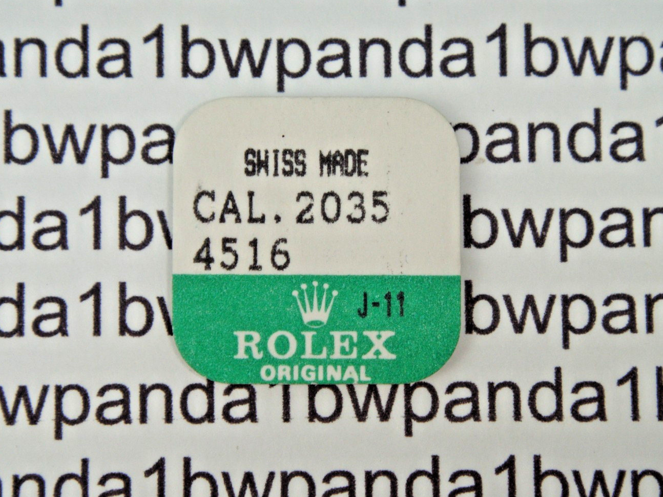 OEM Rolex Caliber 2035 ==DATE JUMPER 2035-4516==New Old Stock=Factory Sealed==