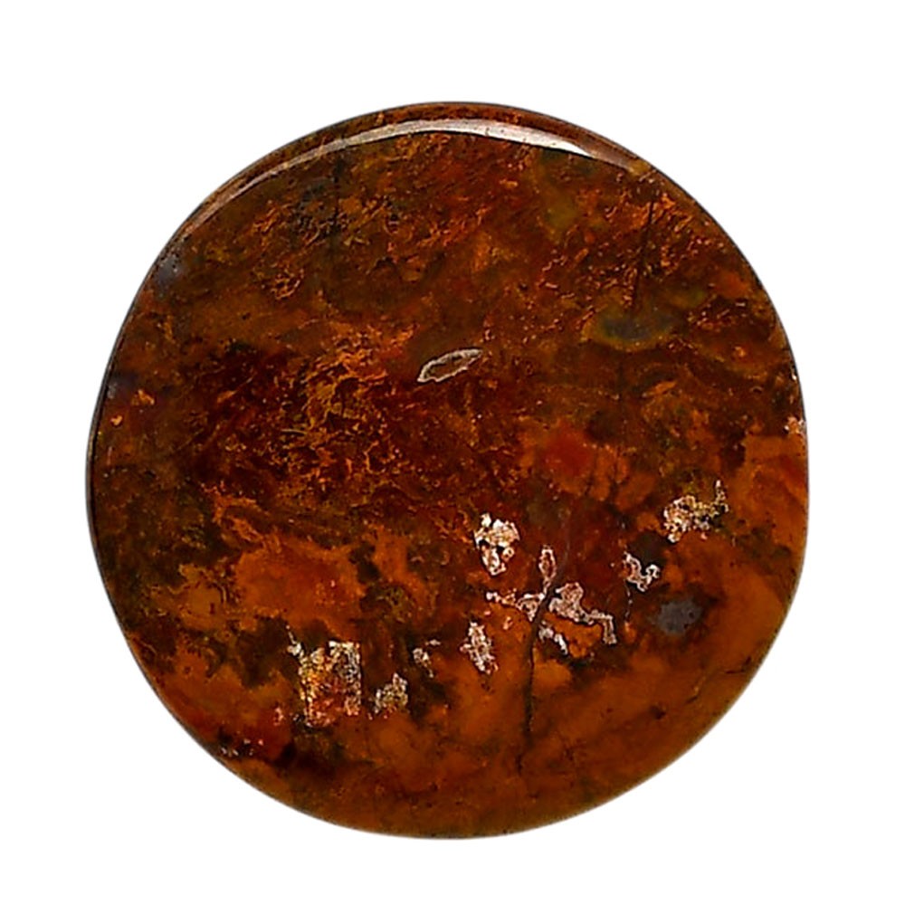 Rare Cady Mountain Agate 29x29x4 mm Round Shape Polished Gemstone LS71-05548