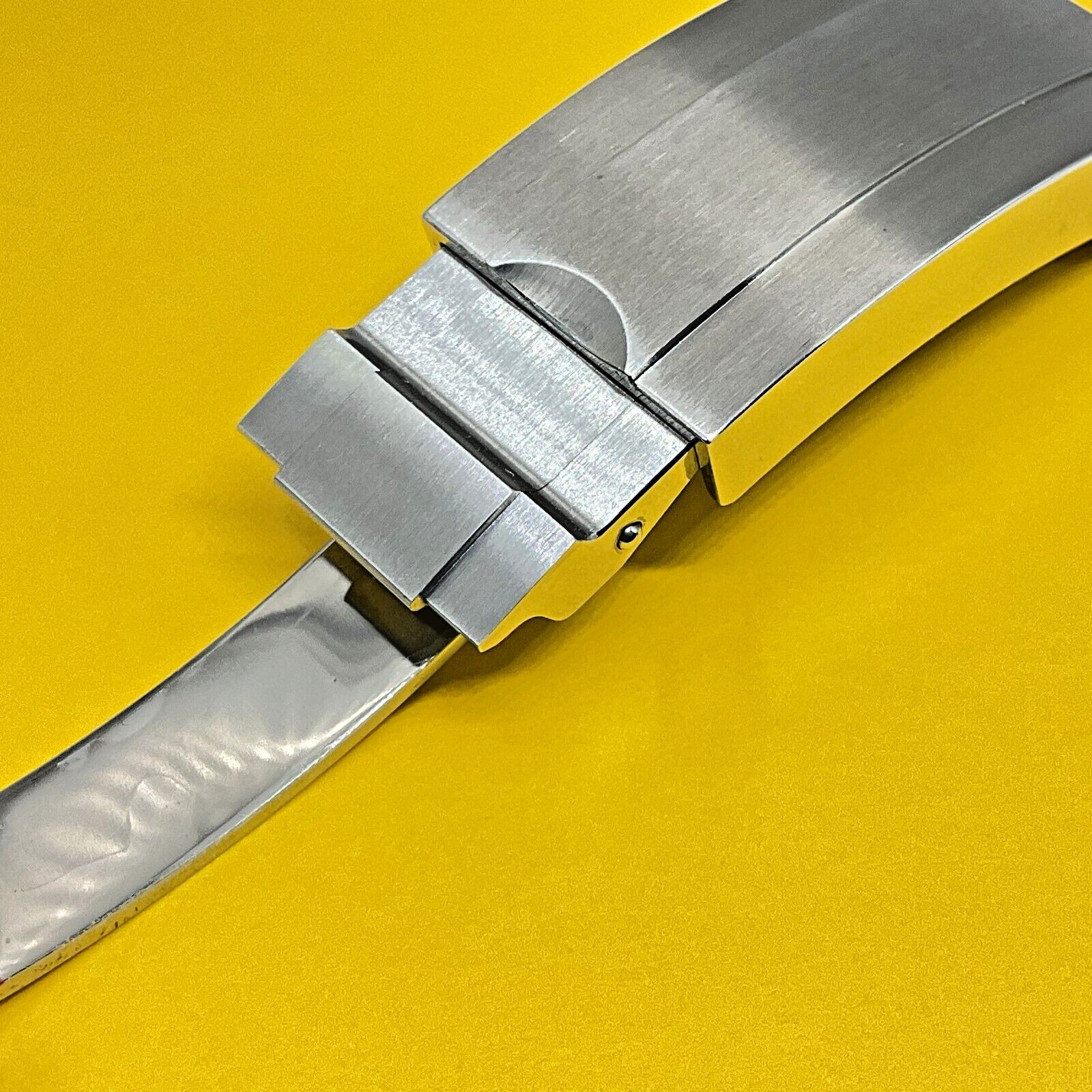 17MM PREMIUM SAFETY RAIL GLIDE-LOCK BUCKLE CLASP FOR ROLEX EXPLORER II 216570