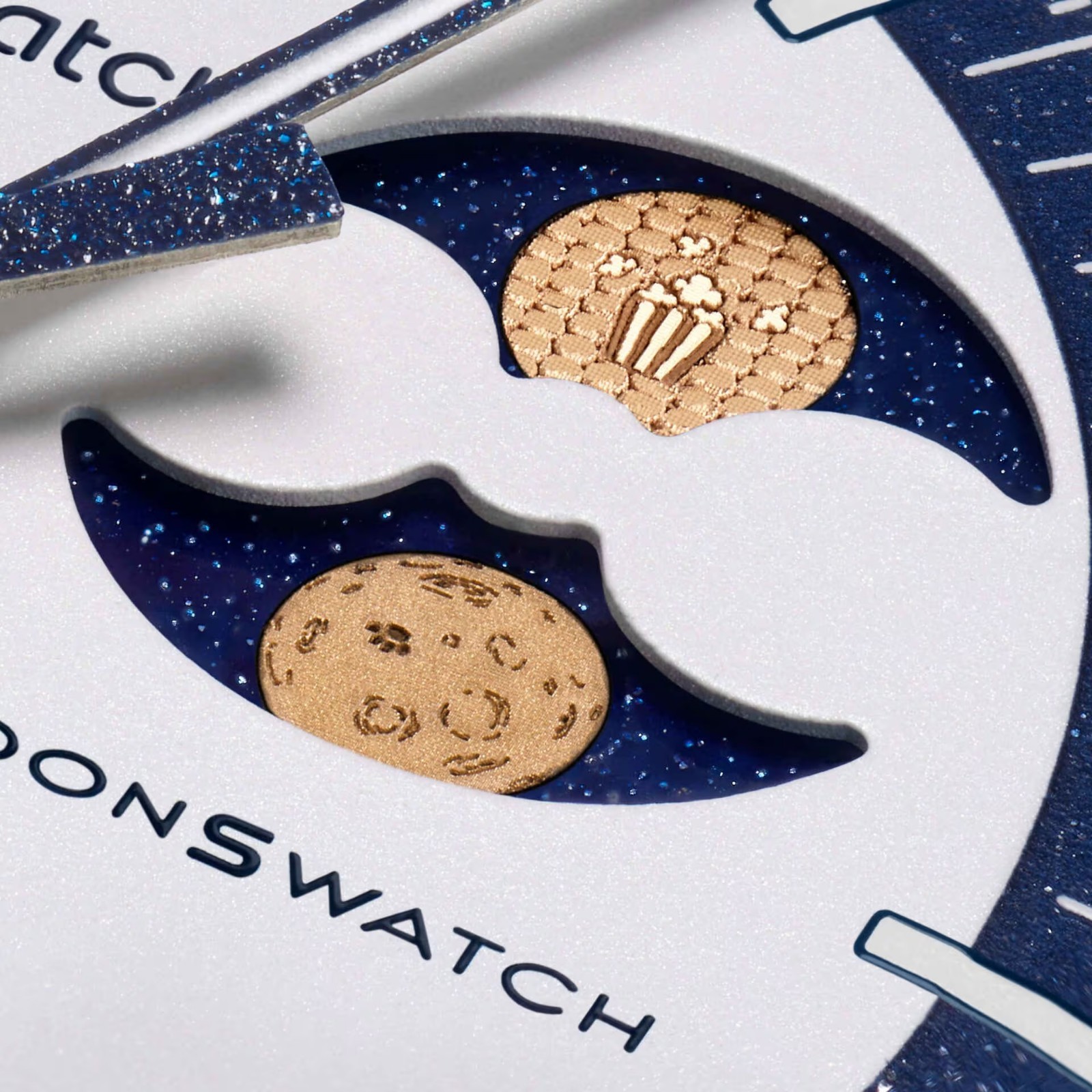 Omega x Swatch x Snoopy Popcorn Harvest MISSION TO EARTHPHASE MOONSHINE GOLD JPN