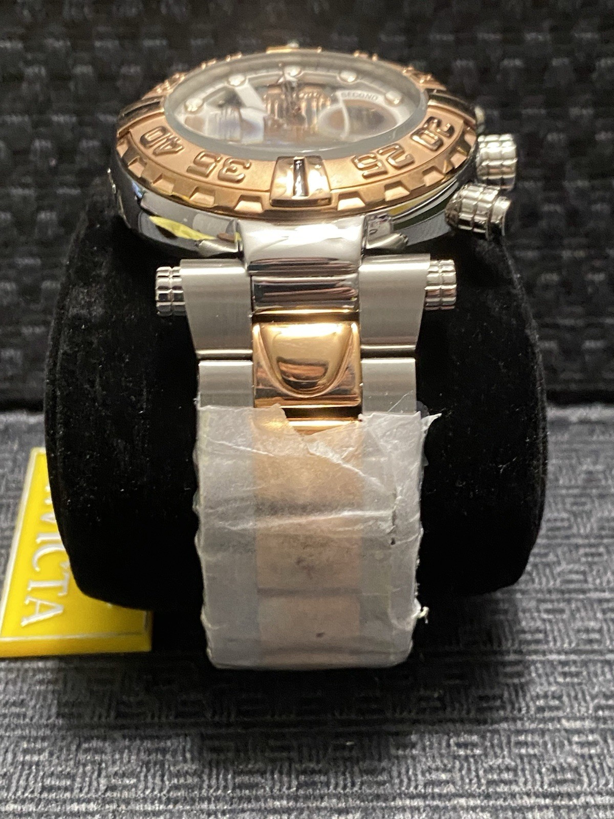 Invicta 47mm Subaqua Noma I Silver & Rose Gold Z60 Quartz LE Watch,Model#33365