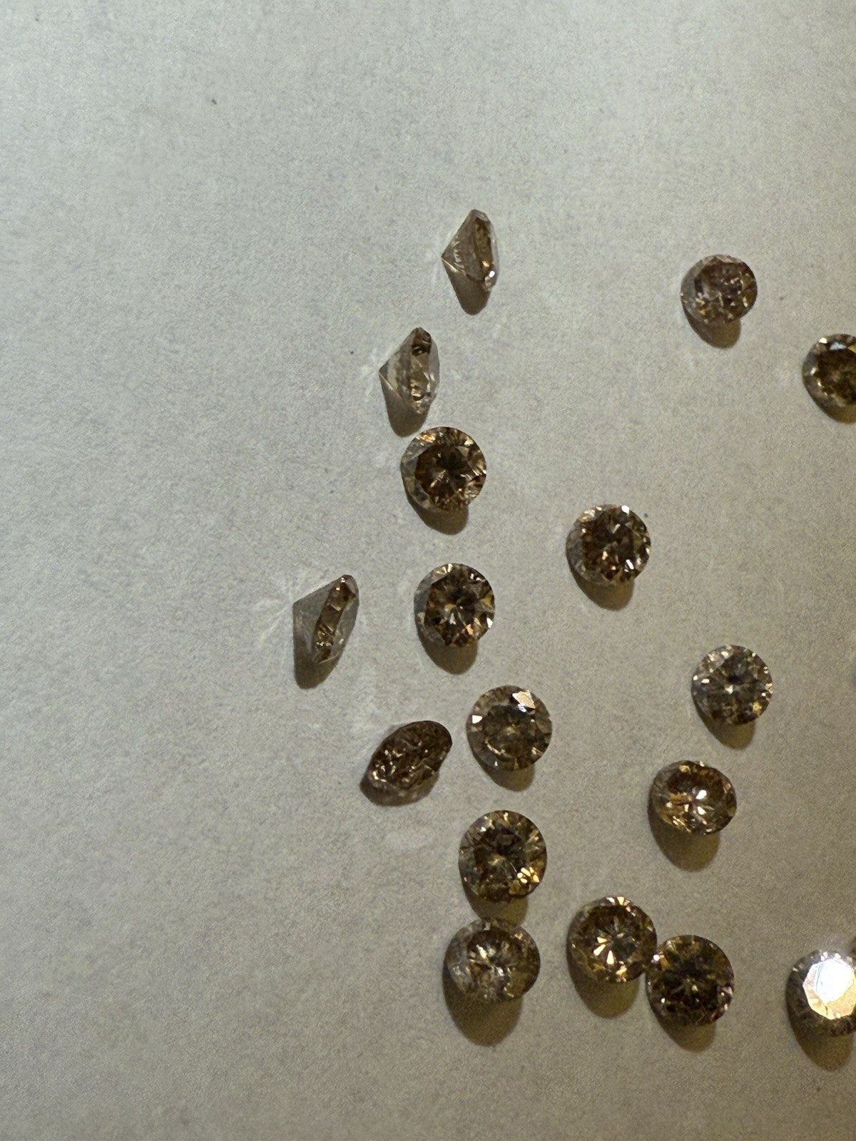 7.83 Carat Natural Brown Diamond LOOSE MELEE LOT #50123
