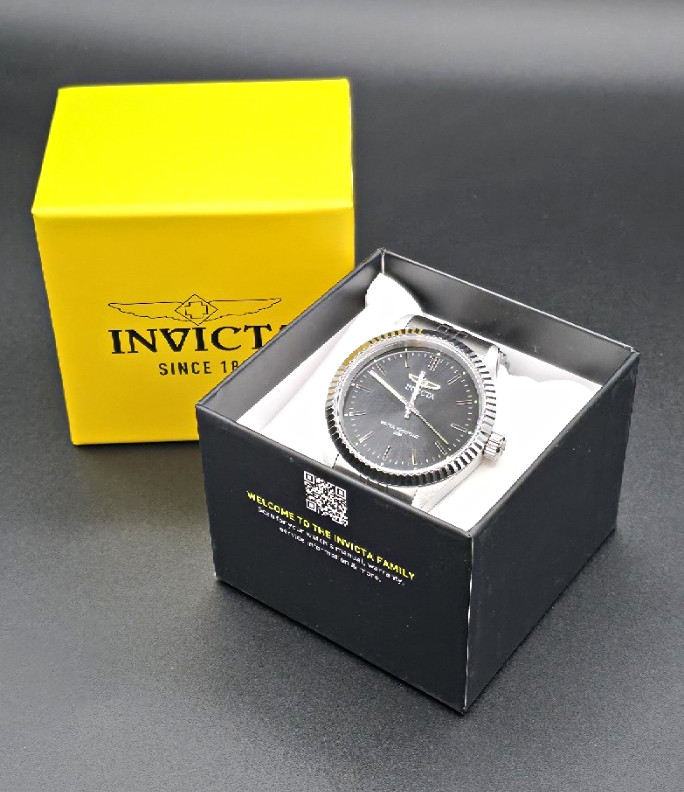 Invicta Specialty 29372 Men’s Watch 43mm Charcoal Dial Stainless Steel Quartz