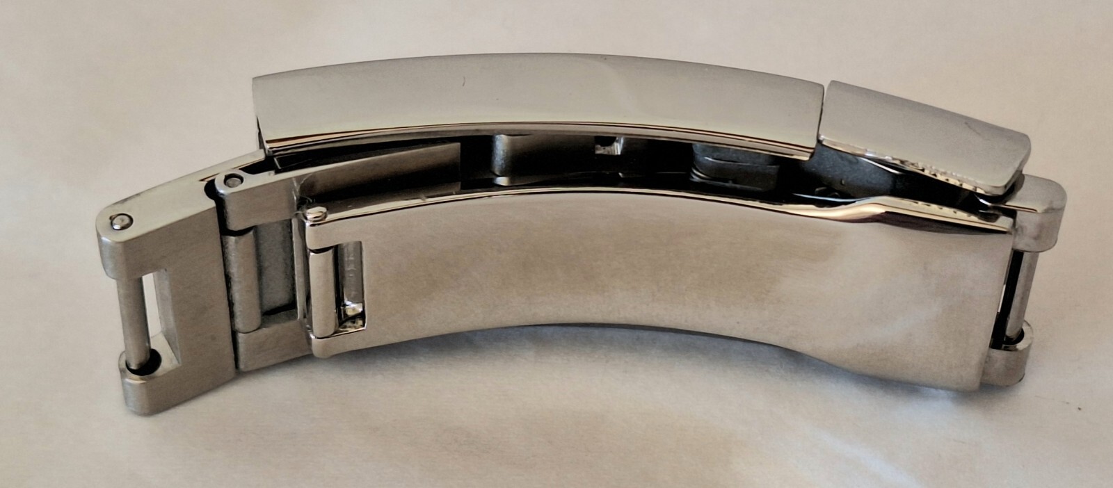 GLIDE-LOCK BUCKLE CLASP S/S SAFETY FLIP FOR ROLEX SEA-DWELLER DEEPSEA USA SHIP