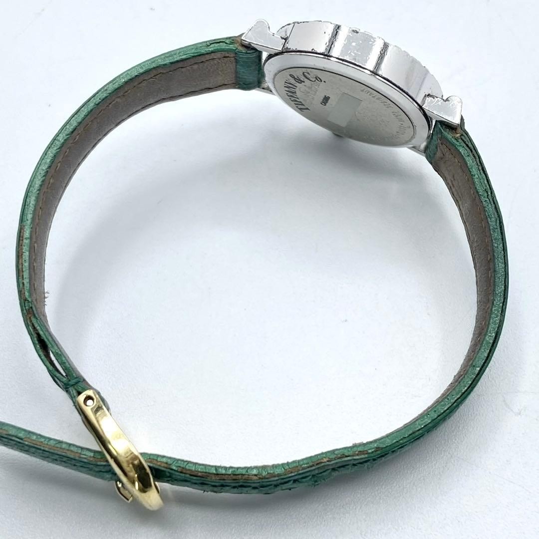 Tiffany Atlas Ladies Silver Quartz Wristwatch sv925 Japan Non-Working 0714510