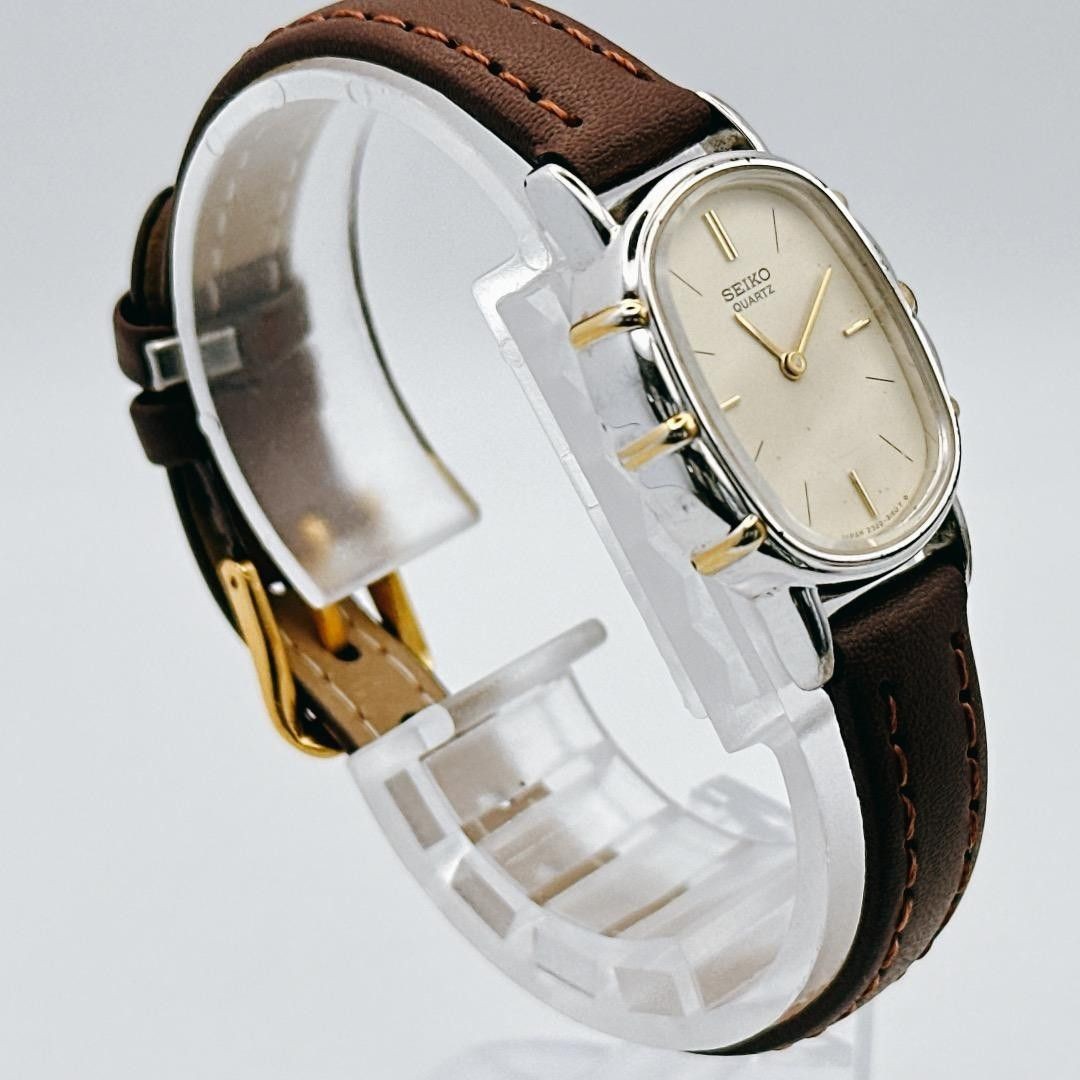 Working Battery Belt replacement SEIKO Soci ladies wristwatch oval