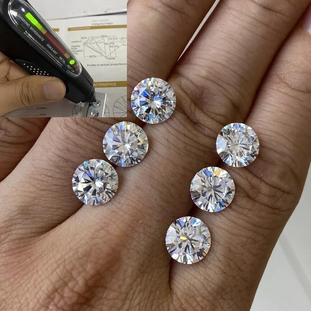 IGI Certified Lab Grown CVD Diamond 4.02 Carat Round Brilliant D VVS1 Stone