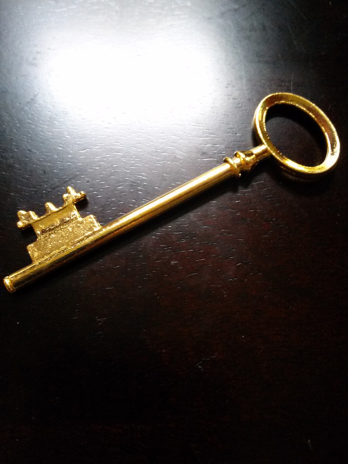 Large Skeleton Keys Steampunk Key Pendants Gold Keys 3 Inch 1/5/10