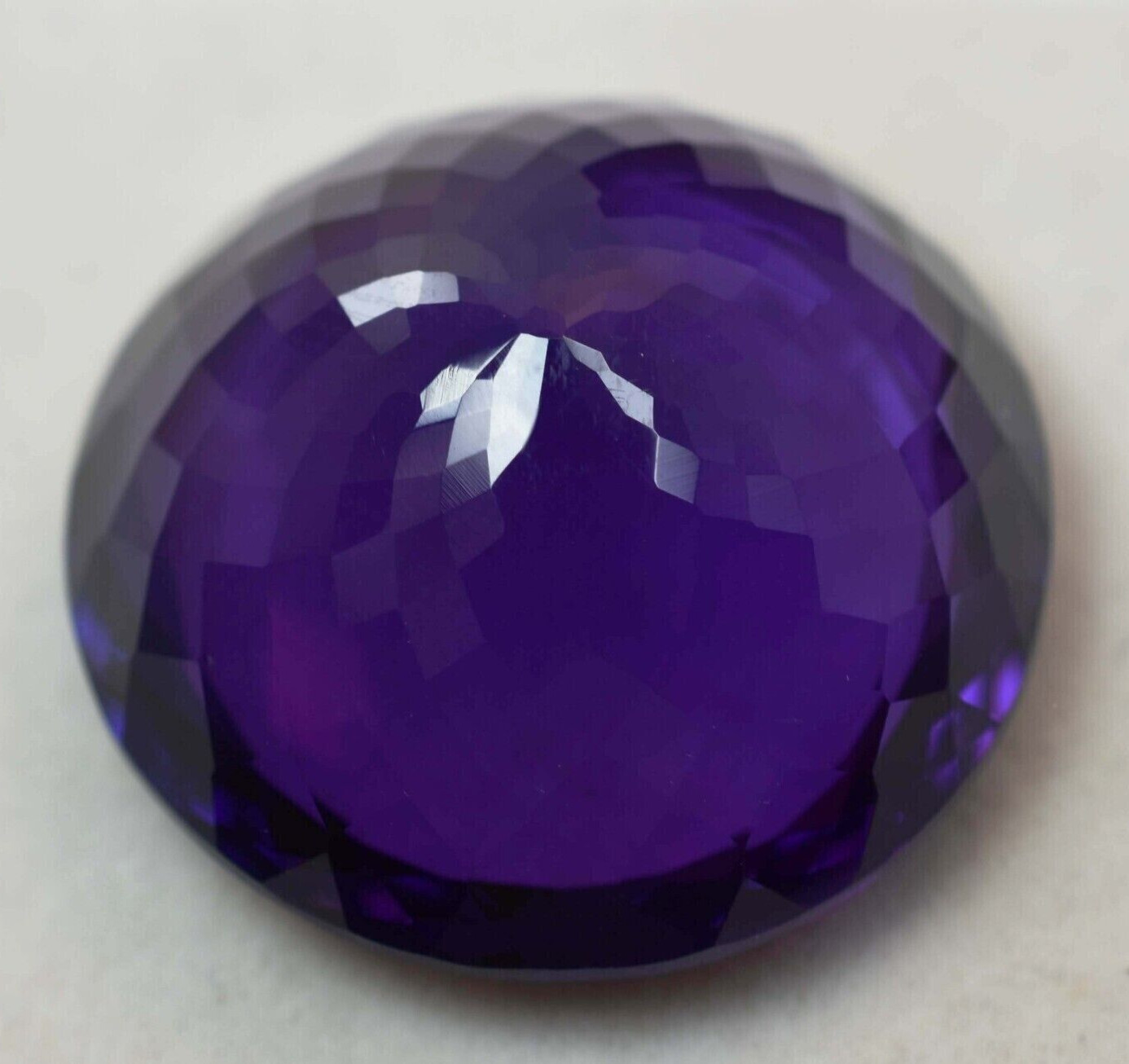Large Purple Amethyst 76.10 CT Round Cut Loose Gemstone Gift for Women Daughter