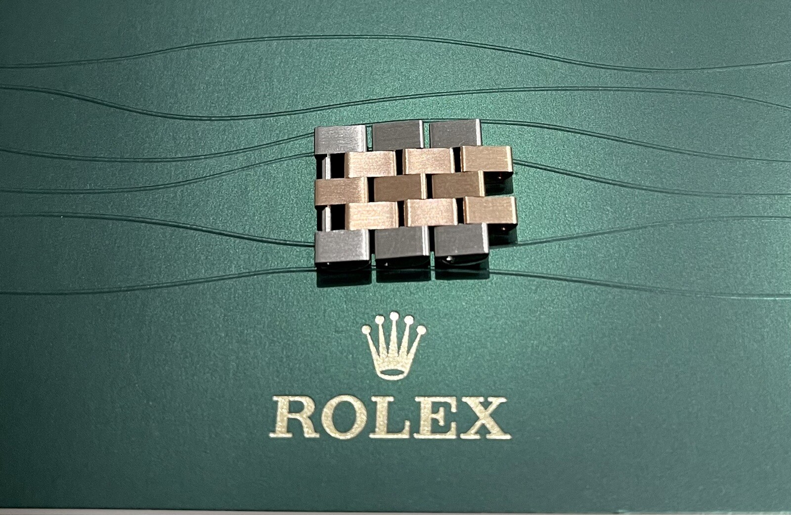 Authentic ROLEX Datejust 41mm JUBILEE ONE LINK 126331 126301 18K Rose Gold MINT