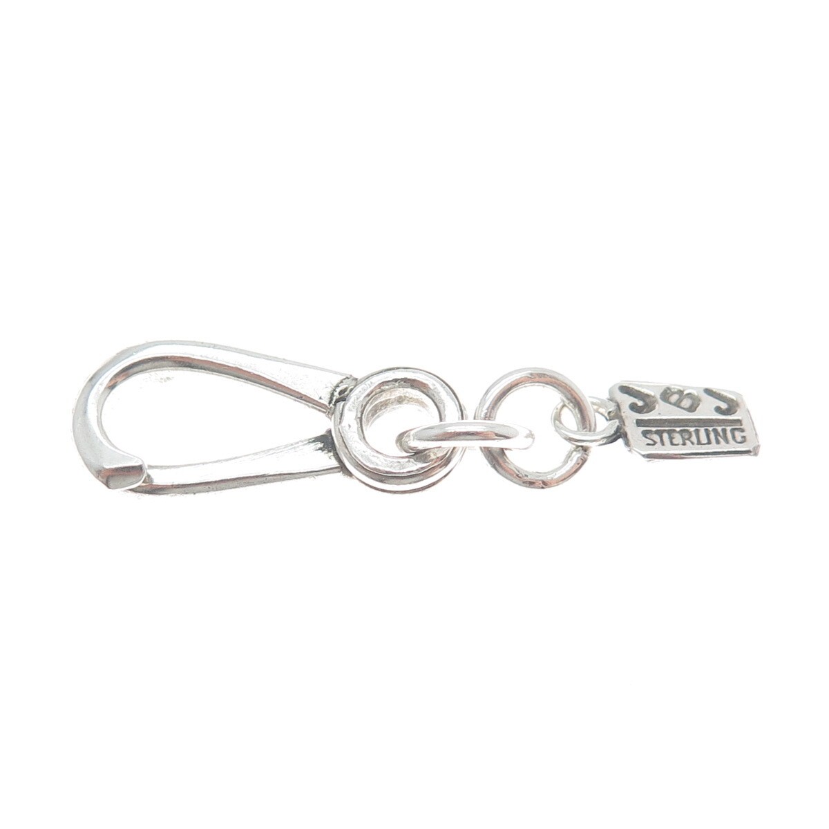 JBJ Jorie Browder Sterling Silver Vintage Bracelet / Necklace Slide Lock Clasp