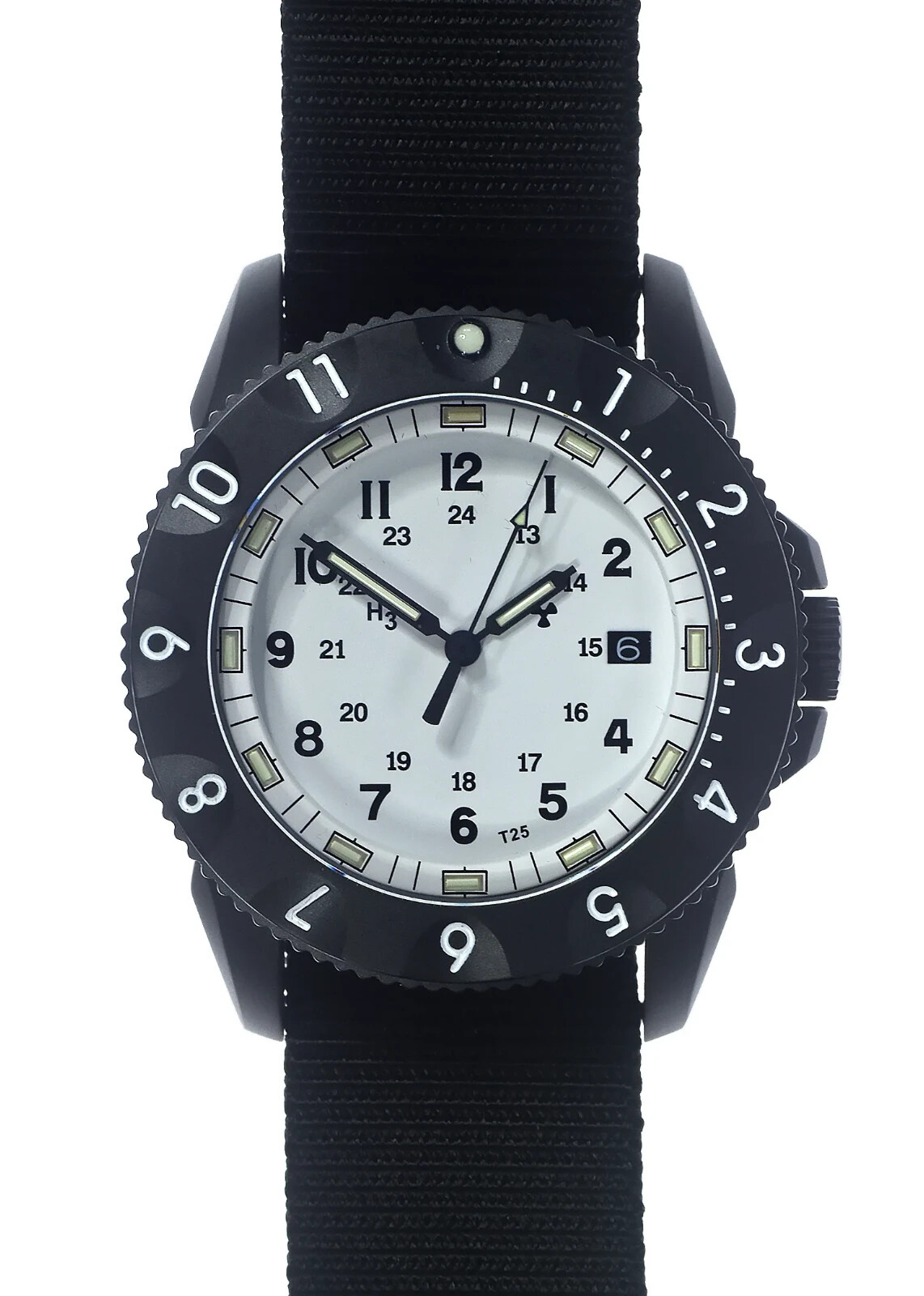 MWC P656 2025 PVD Automatic Tactical Watch with GTLS Tritium & Sapphire Crystal