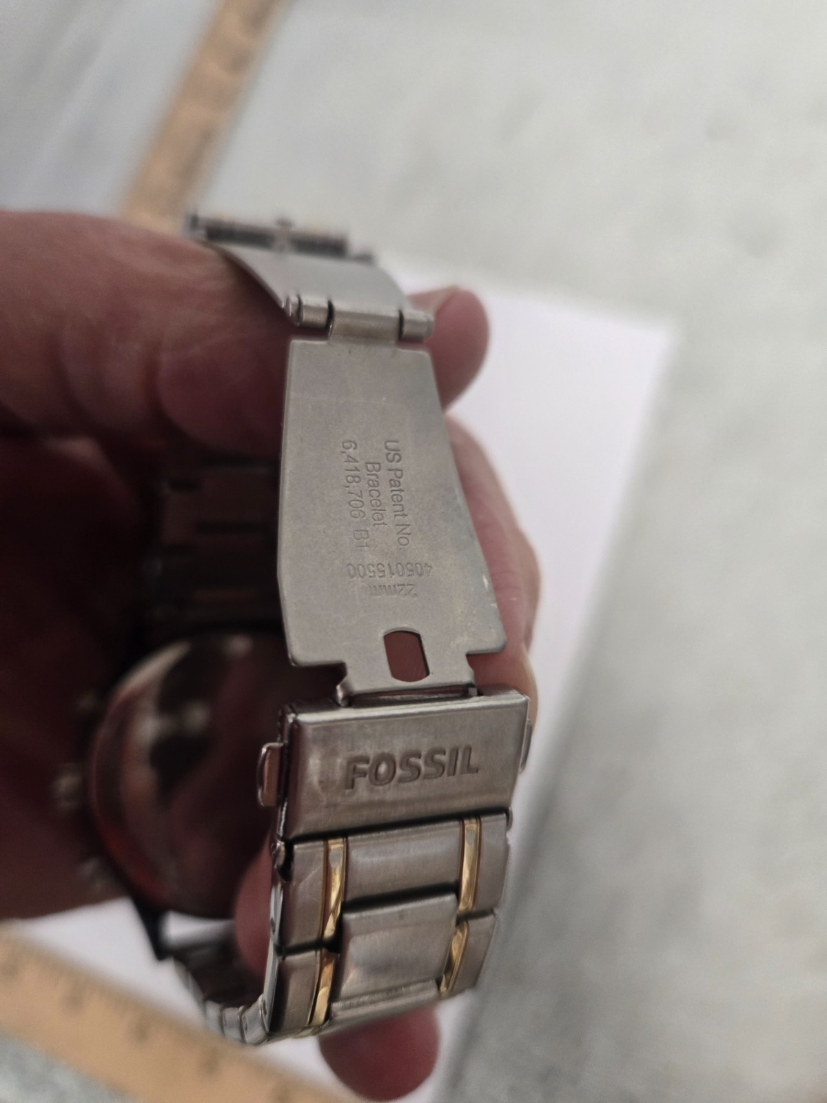 watch, fossil, undated, fresh battery, day function doesn’t work