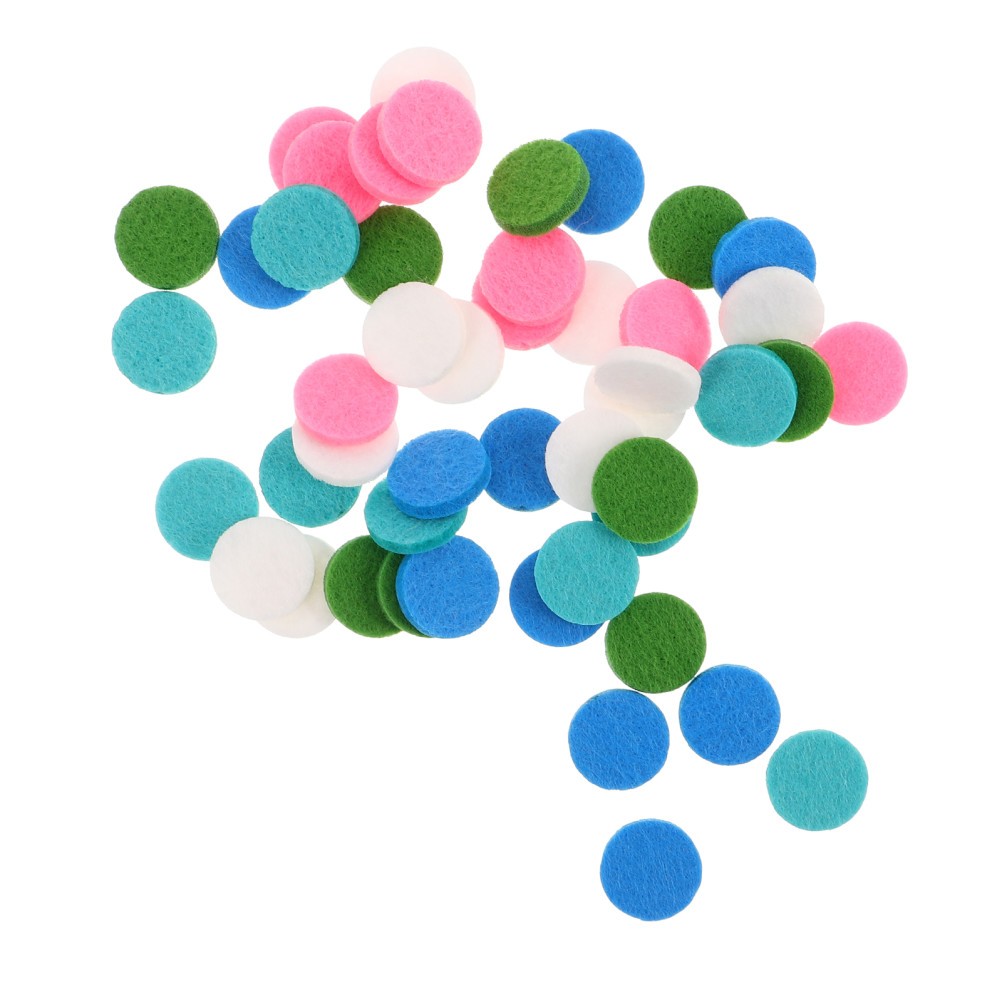 250 Pcs Aromatherapy Replacement Cotton Pads Absorbing Diffuser Pendant