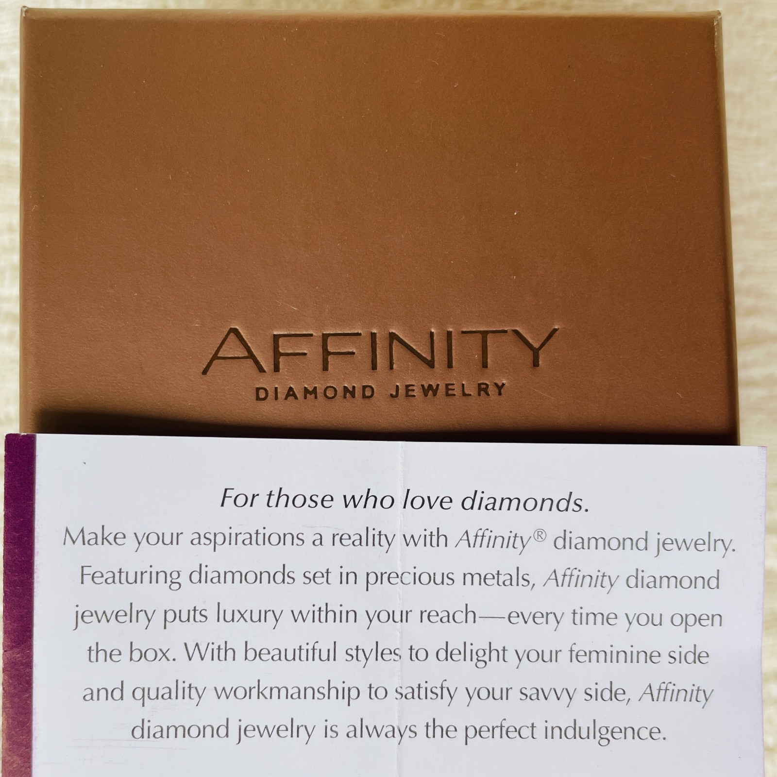 Affinity Rose Gold Over Sterling Silver Pink Enamel Diamond Hoop Earrings NEW!