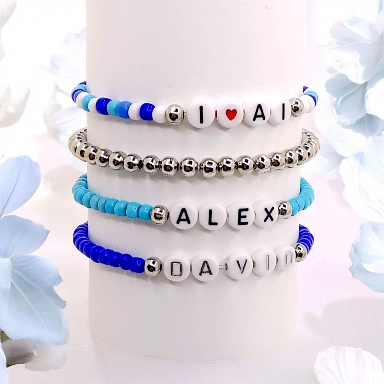 Bulk Handmade Custom Name Bracelet/Personalized Bracelet/SummerBracelet/GiftIdea