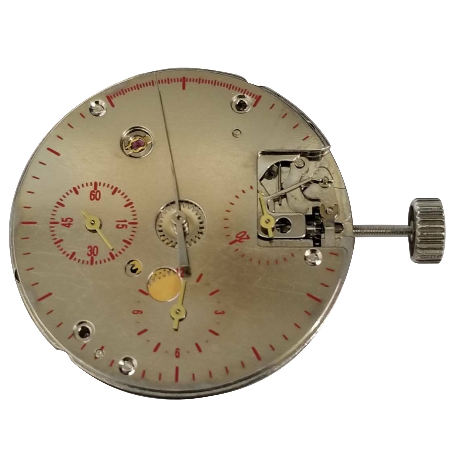 3 Hands Quartz Watch Movement With Battery Replacement For Miyota JS20