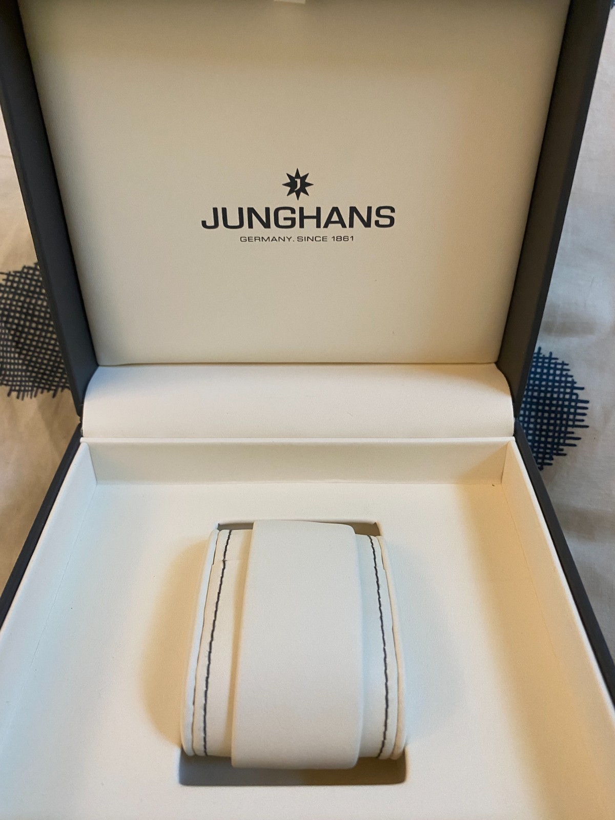 Junghans Meister Driver Handaufzug 027/3608.00 Hand-Wind Steel 37.7mm Germany