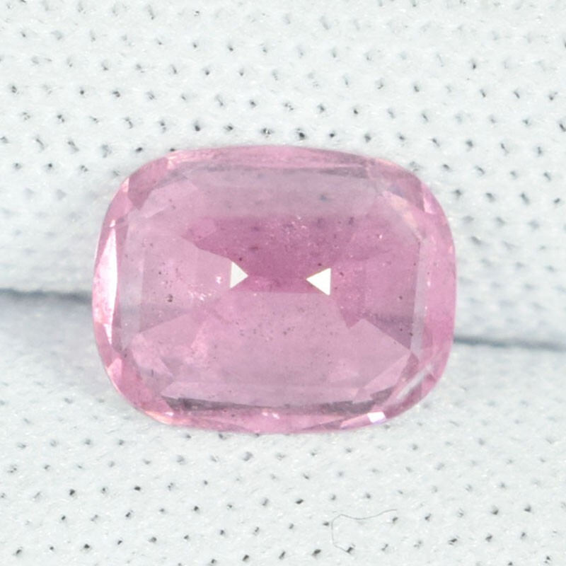 1.55 ct LUSTROUS FINE GLOW PINK NATURAL SPINEL Cushion See Vdo 0155 80D