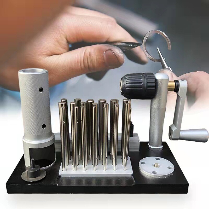 2.5mm-12mm Manual Jump Ring Maker Jewelry Making Cutter Wire Drawing Machine Kit